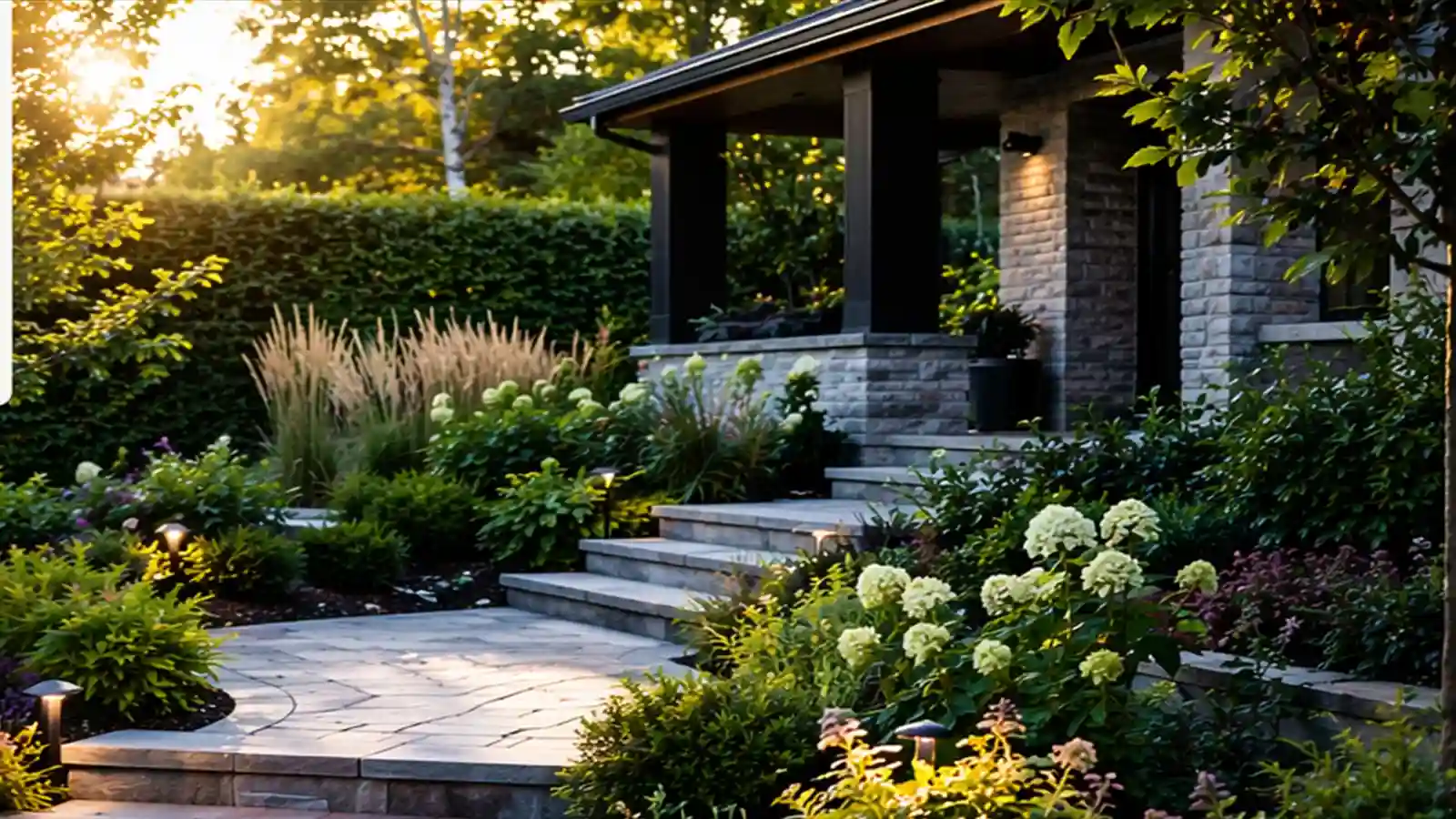 Ambiance paysagère naturelle et haut de gamme