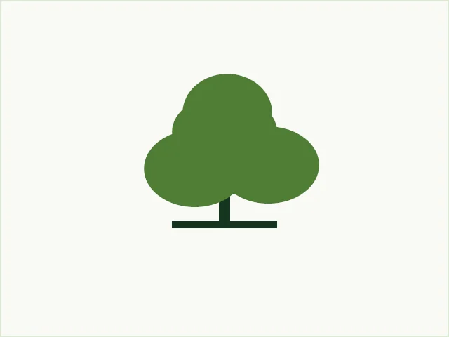 Icône de plantation paysagère